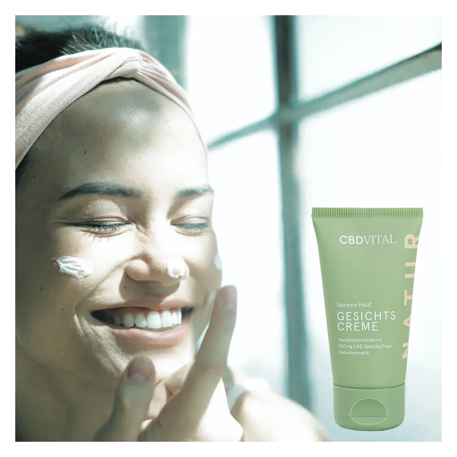CBD Gesichtscreme für unreine Haut