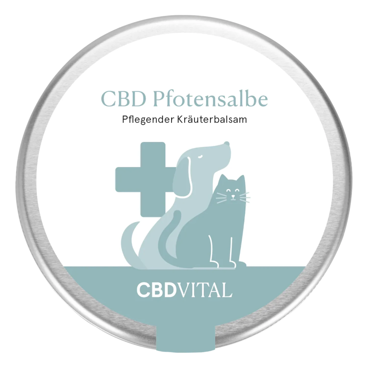CBD VITAL Pfotensalbe für Hunde und Katzen – schützender Pflegebalsam zur täglichen Pfotenpflege in praktischer Dose. Jetzt auf cbd-cannabidiol.de kaufen.