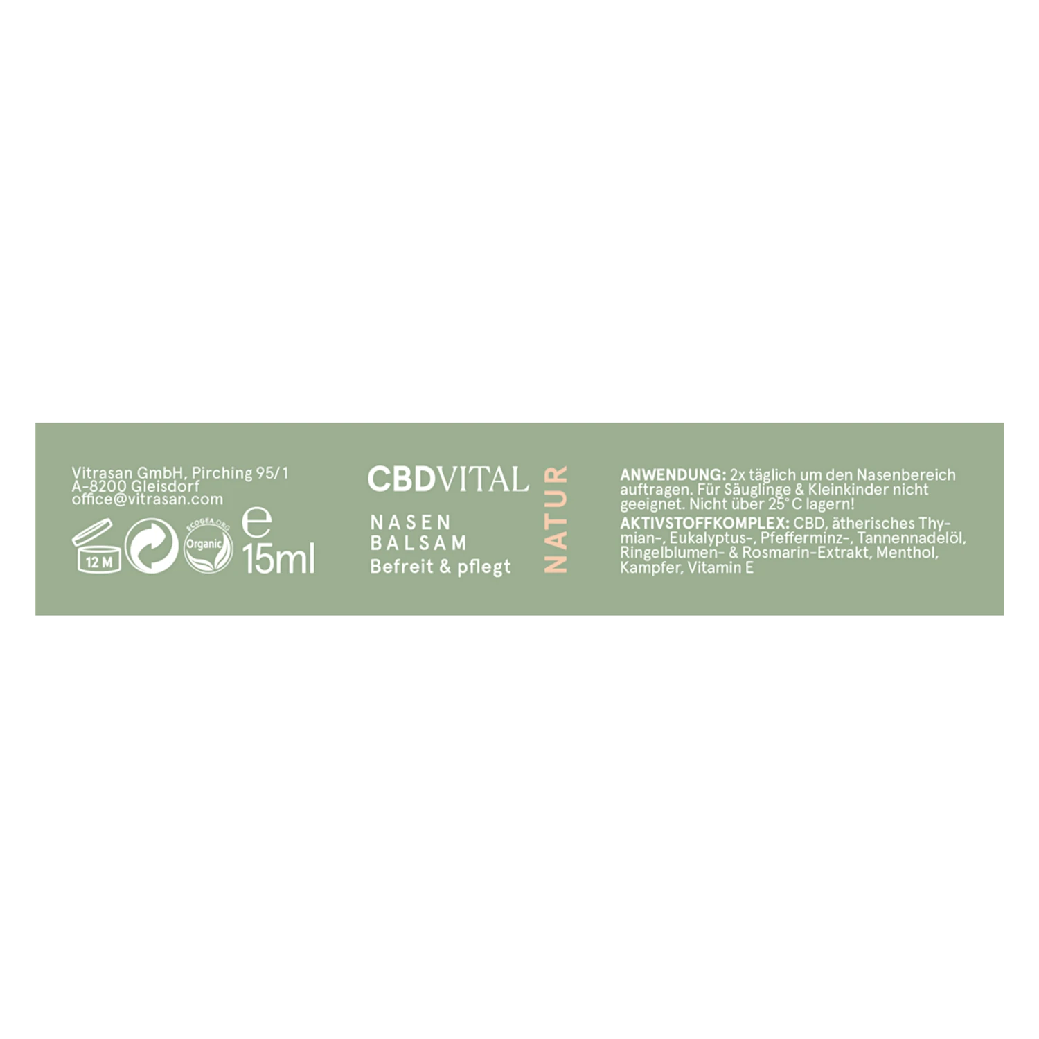 CBD Nasenbalsam
